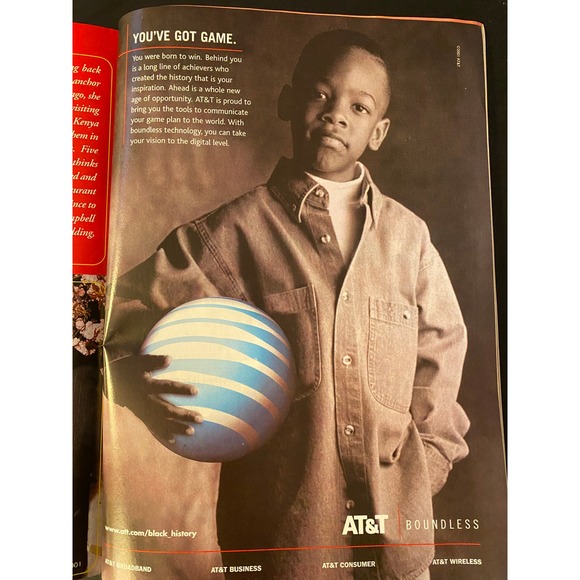 Ebony Magazine, February 2001, Cover Feature Story  "10 Hottest Couples" - Picture 13 of 14